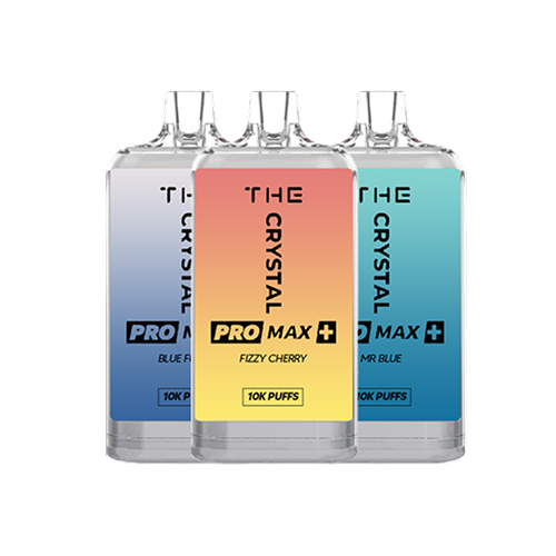 The Crystal Pro Max + 10000 Wegwerp Vape (Doos van 10)