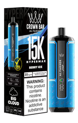 Al Fakher Crown Bar 15k Hypermax Wegwerp Vape